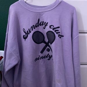 Urban outfitters Sunday club crewneck